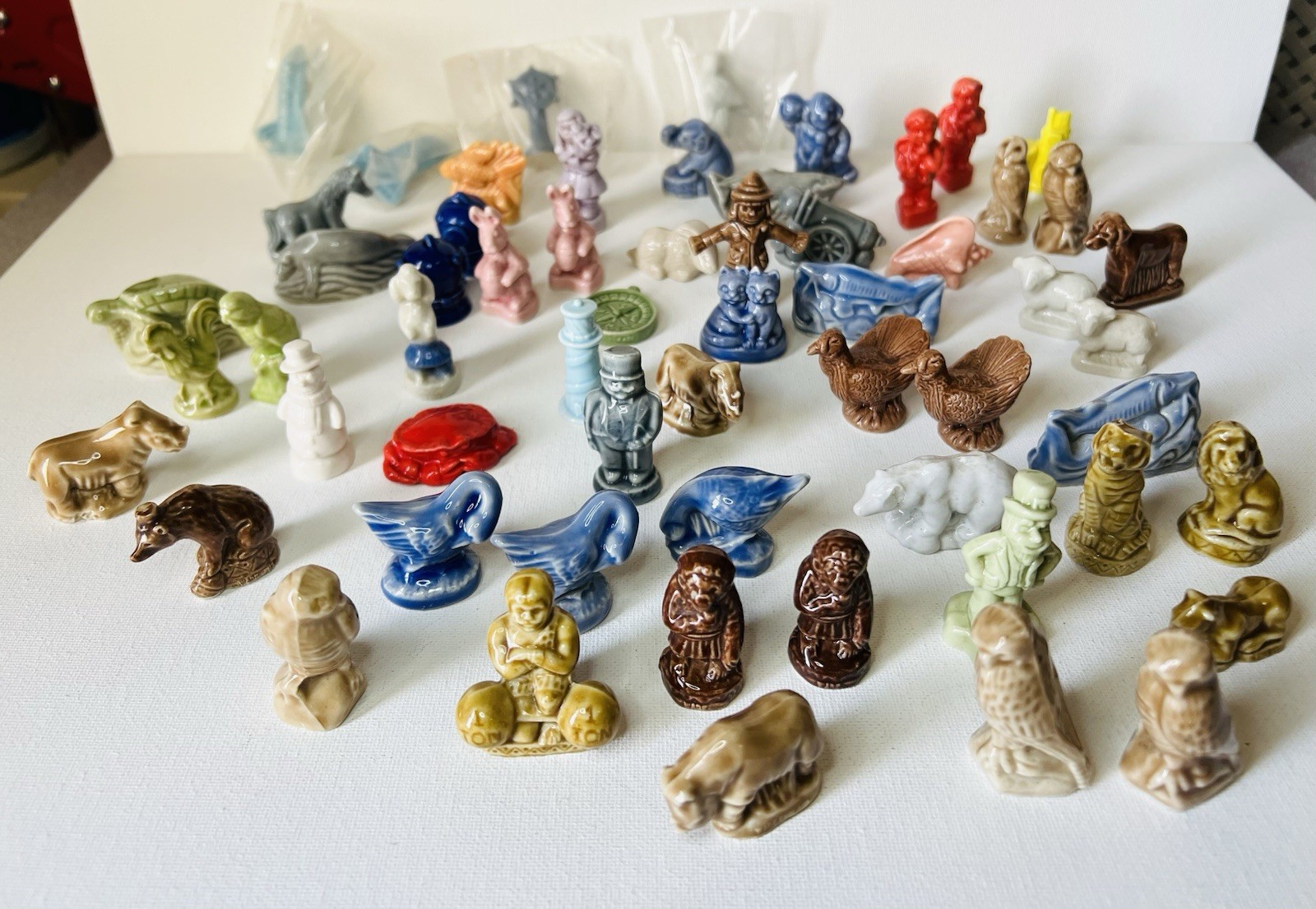 Wade Whimsies Figurines Red Rose Tea Mix Lot of 58 Wade Whimsies Figurines Red Rose Tea Mix Lot of 58