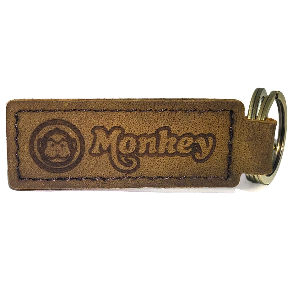 For Honda Monkey Bike Leather Key Fobs Key Ring Keychain