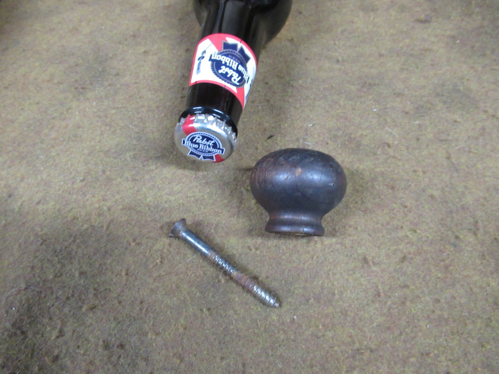 Stanley 27 Wood Bottom Plane,Knob Assy(ONLY)Beech 1874-1939~GD+🤠S1.22.22R Stanley 27 Wood Bottom Plane,Knob Assy(ONLY)Beech 1874-1939~GD+🤠S1.22.22R