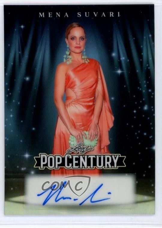 2026 Leaf Metal Pop Century Platinum Prismatic 4/15 Mena Suvari #BA-MS3 Auto 2t2