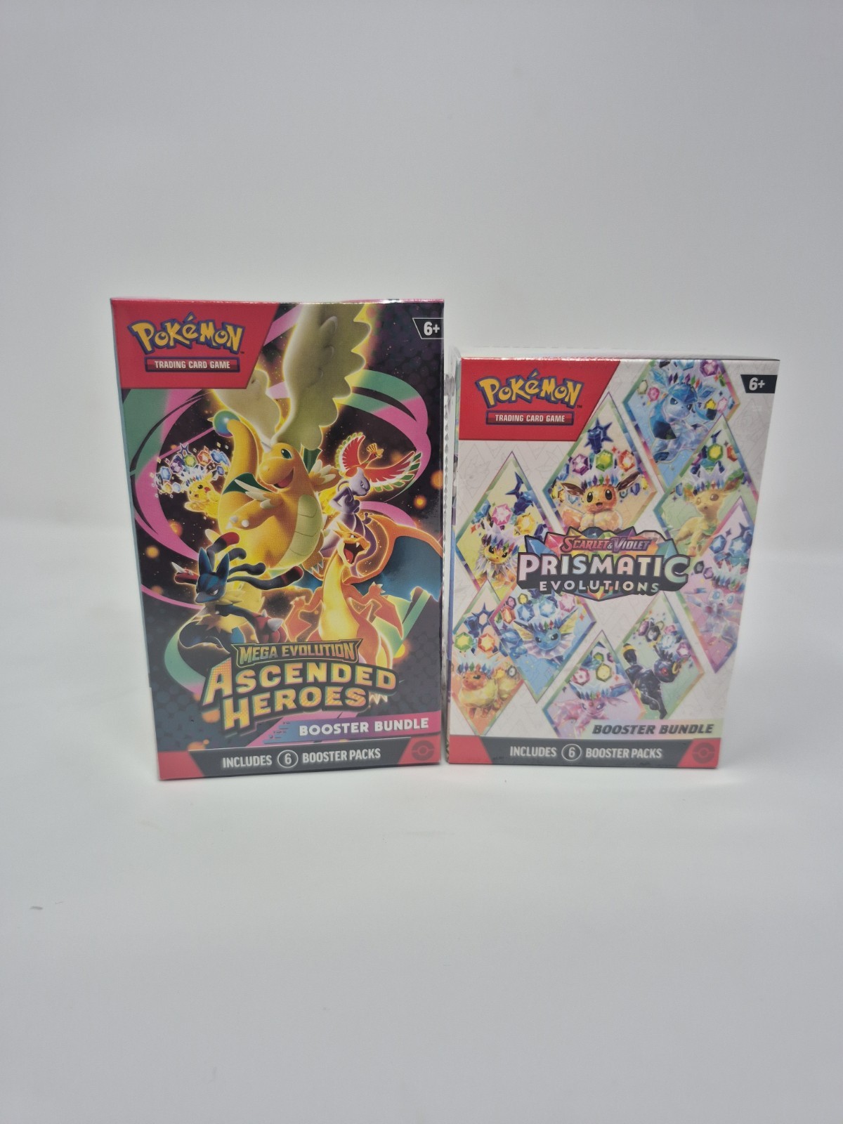 1 Booster Bundle Of Prismatic Evolutions & 1 Booster Bundle Of Ascended Heros