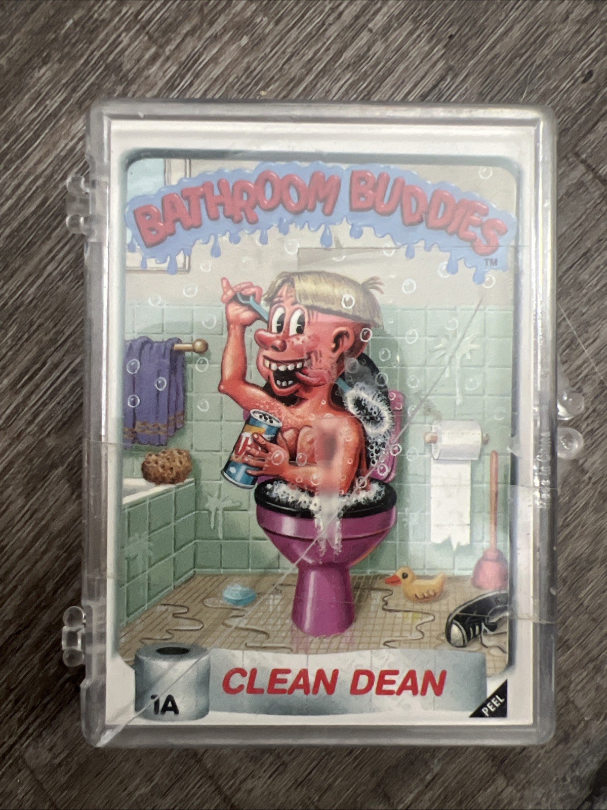 RARE BATHROOM BUDDIES 66-CARD COMPLETE SET A&B 1996 TOPPS.   MINT