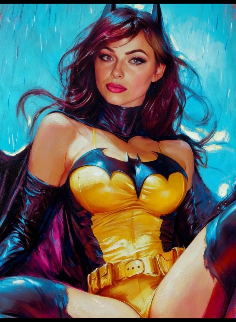 Batgirl Batman DC Comics Limited Edition Artist Signed Art Trading Card /30 Batgirl Batman DC Comics Limited Edition Artist Signed Art Trading Card /30