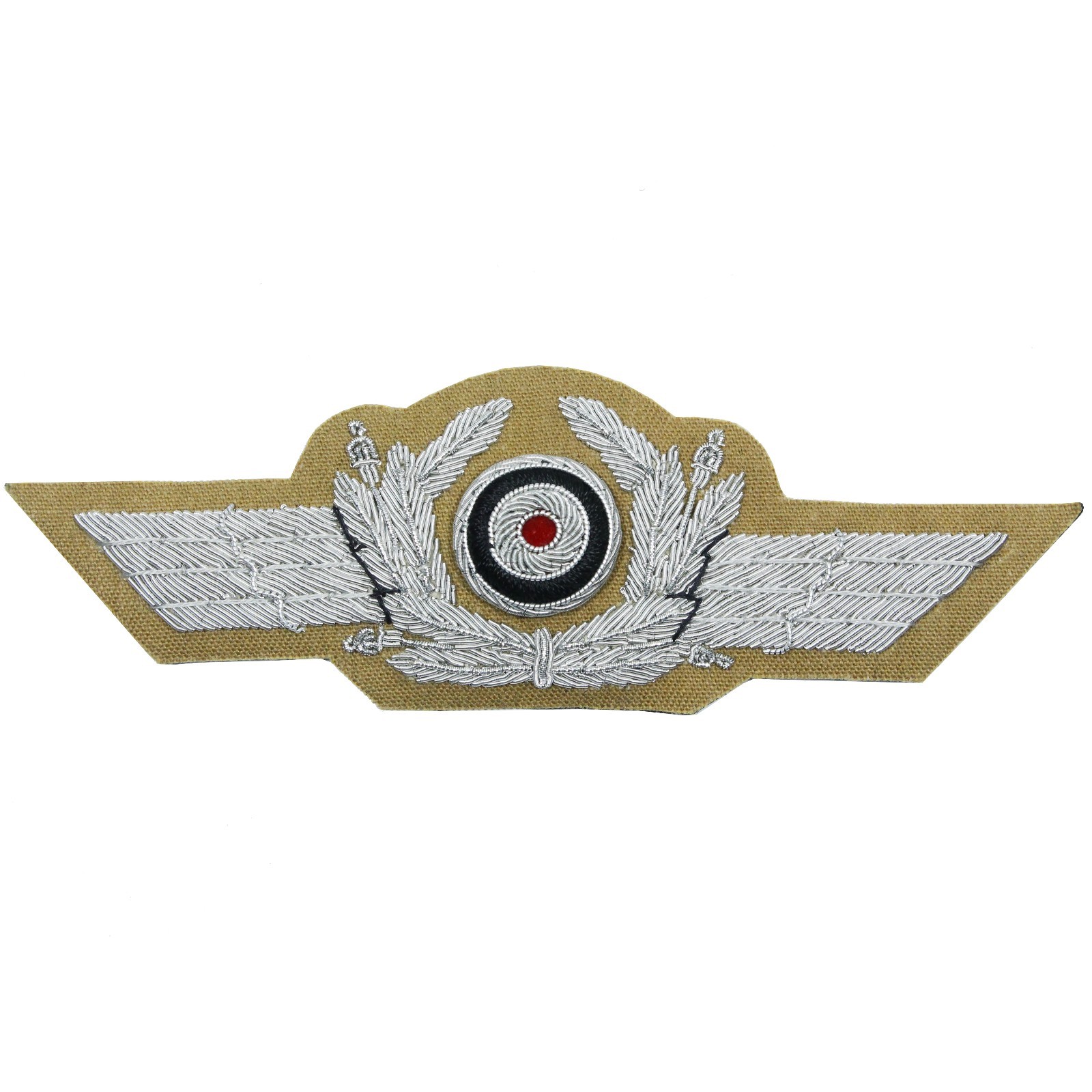 LW Tropical Meyer Cap Cockade - WW2 Repro Luftwaffe Badge Patch German Air Force
