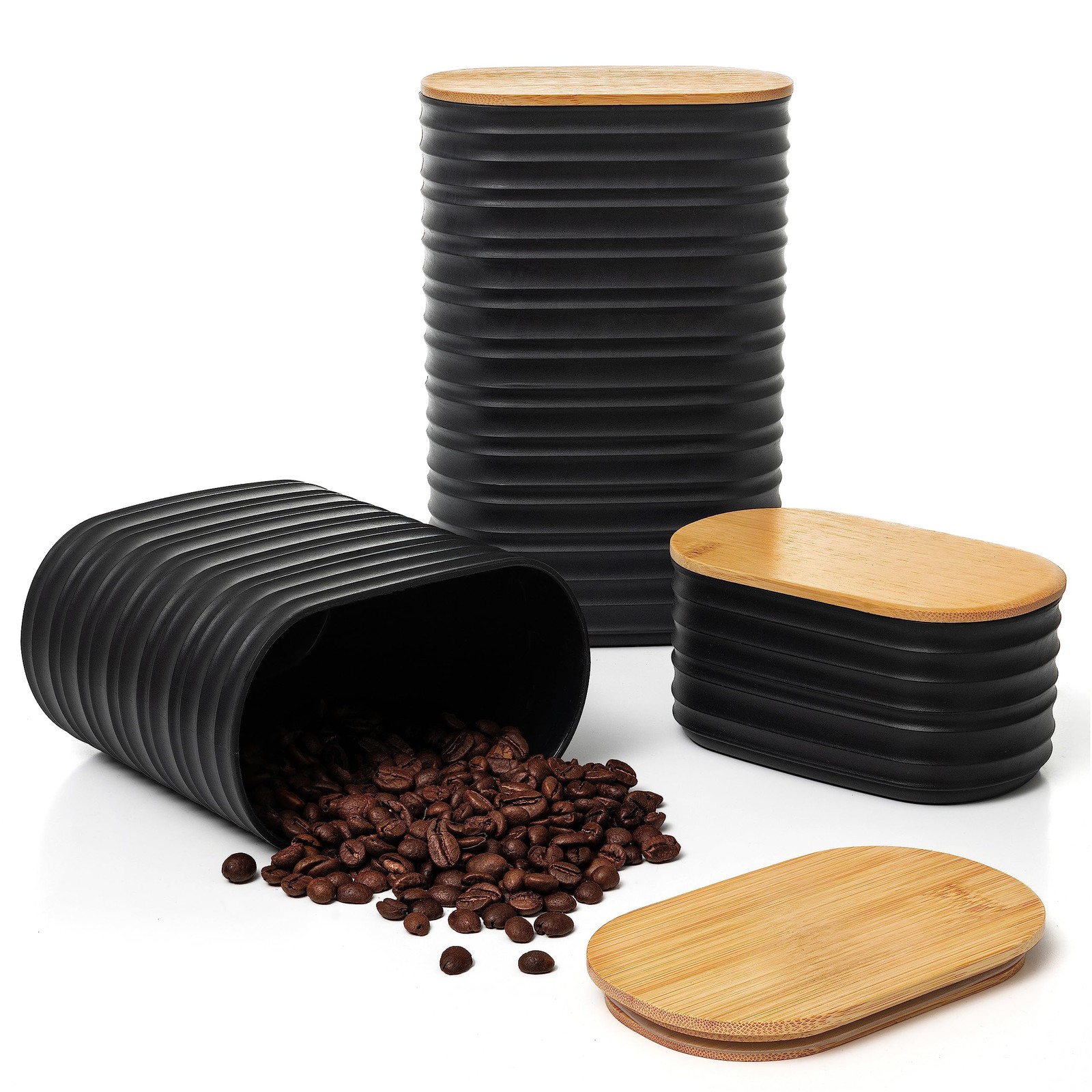 Mixpresso Black Canisters 17 oz (2.7 Mixpresso Black Canisters 17 oz (2.7
