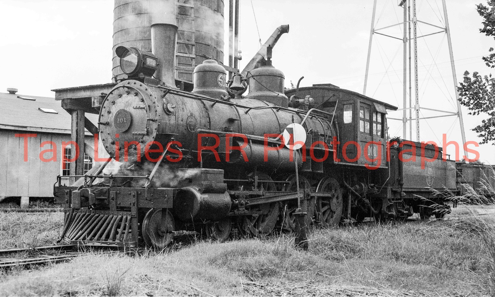 South Georgia #101  Adel GA Circa 1946  4-6-0 Baldwin New 5x8 Photo