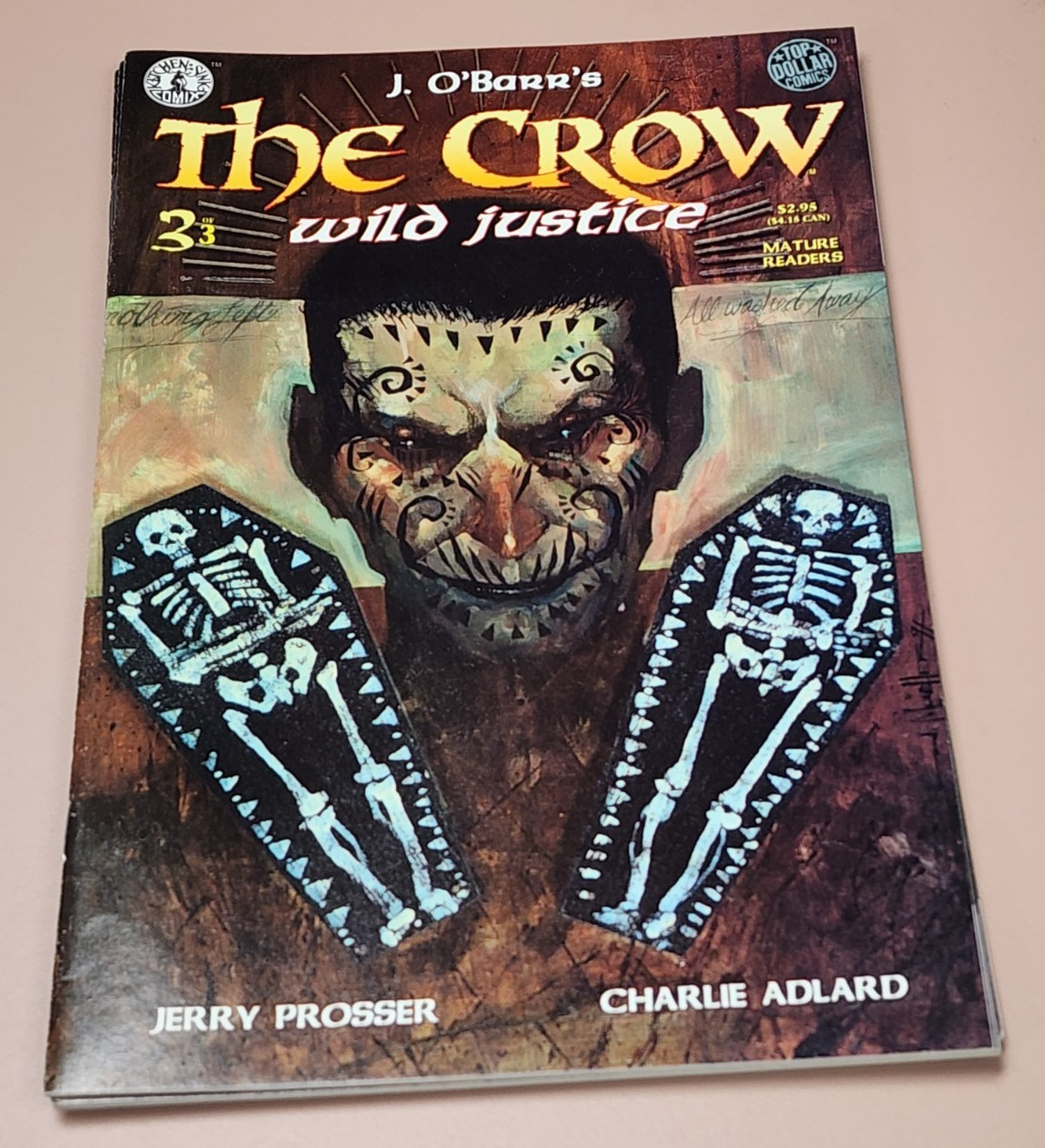 J O'Barrs The Crow Wild Justice Graphic Novel 3 of 3 J O'Barrs The Crow Wild Justice Graphic Novel 3 of 3