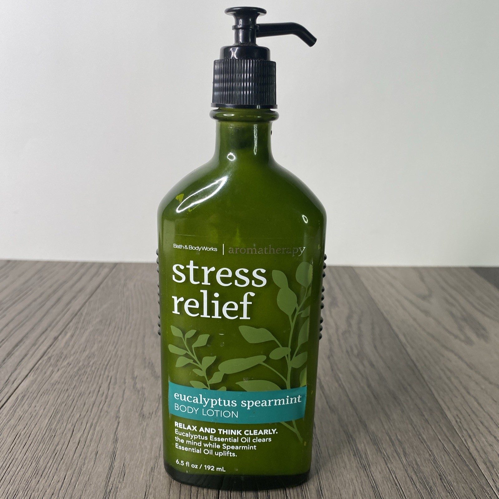 Bath Body Works Aromatherapy Stress Relief EUCALYPTUS SPEARMINT Used