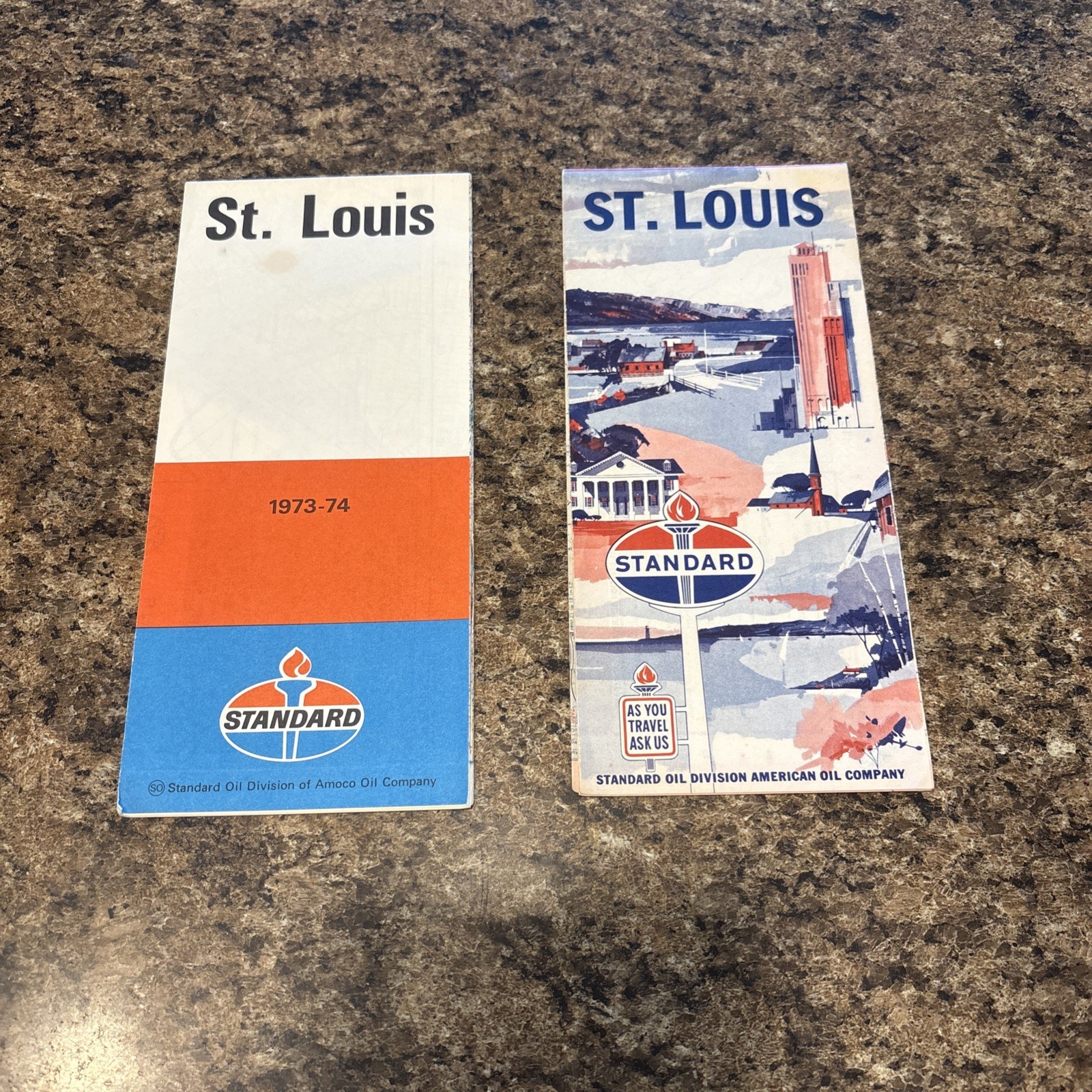 1973-74- Standard : St Louis, Missouri Street Maps