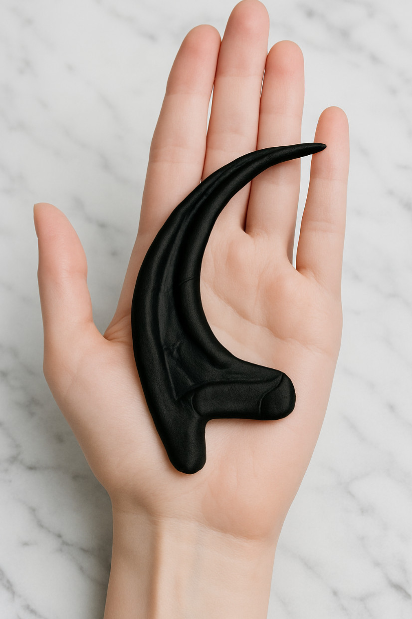 Velociraptor Claw Replica 1:1 Scale Fossil Prop Jurassic Park Decor Velociraptor Claw Replica 1:1 Scale Fossil Prop Jurassic Park Decor