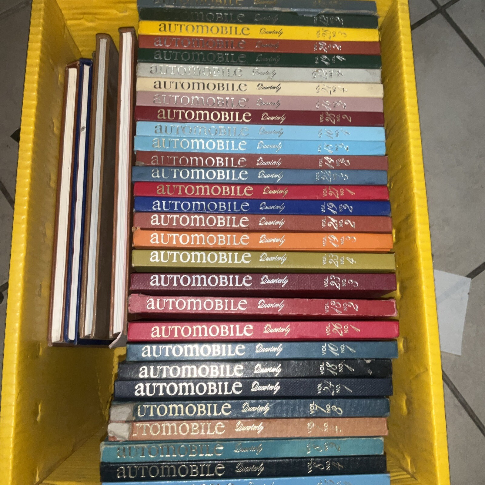 Automobile Quarterly Volume lot of 35 books Automobile Quarterly Volume lot of 35 books