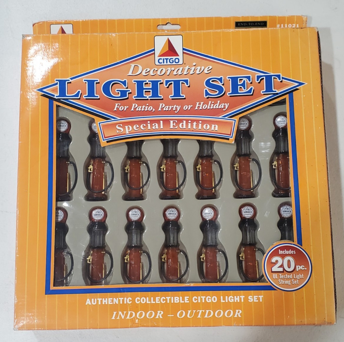 CITGO Gas Pump Light Set Special Edition 20 Lights New in Box Collectible