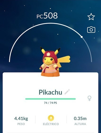 ⚡ Orange Hanbok PIKACHU | Pokémon GO Trade 🔄