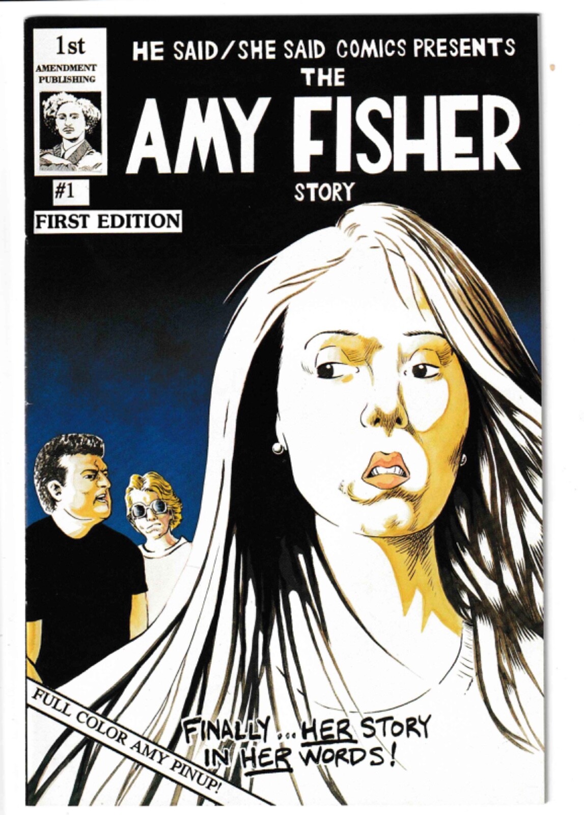 HE SAID /SHE SAID COMICS #1 AMY FISHER JOEY BUTTAFUOCO STORY 1993