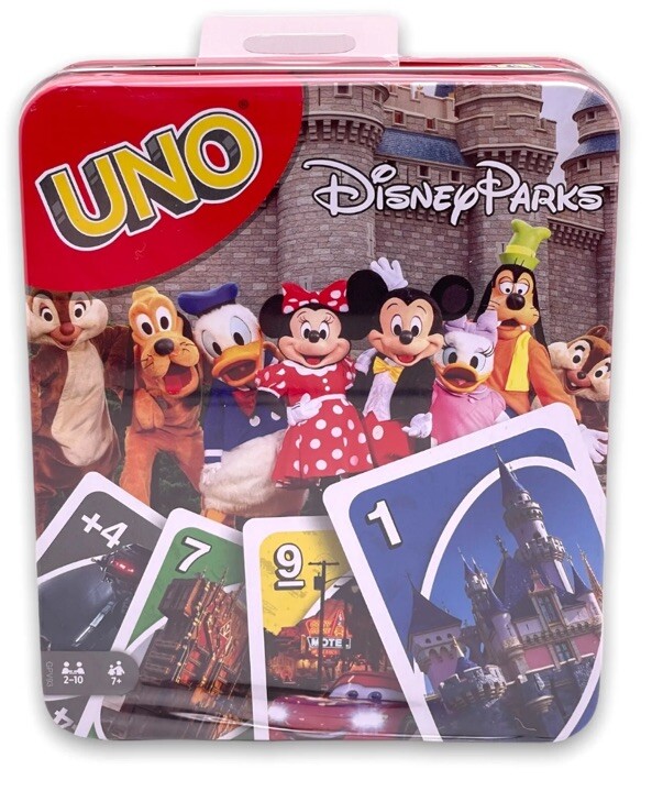 Disney Parks Game Uno Card Mickey Minnie Mouse Castle Goofy Pluto Donald Duck Disney Parks Game Uno Card Mickey Minnie Mouse Castle Goofy Pluto Donald Duck