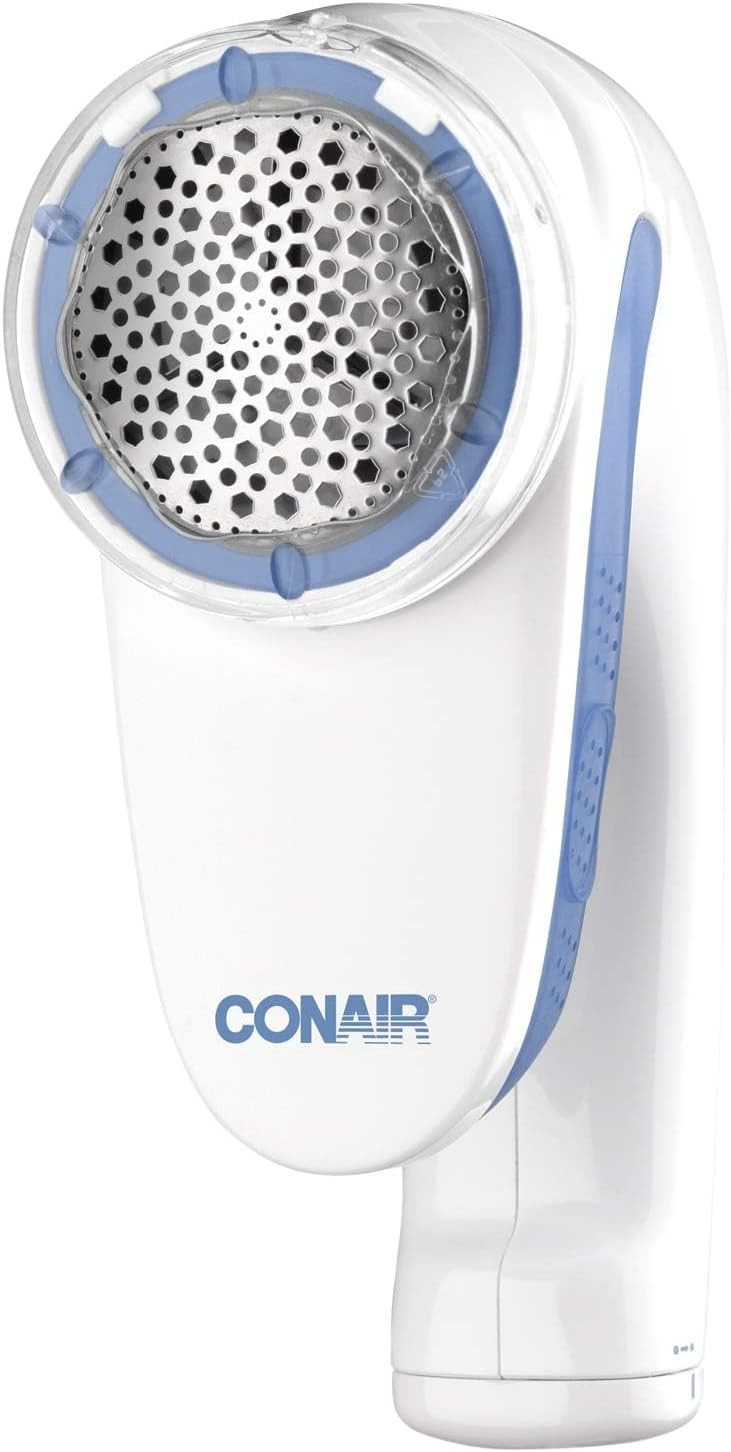 Conair Fabric Shaver and Lint Remover, Battery Operated Portable Fabric Shaver