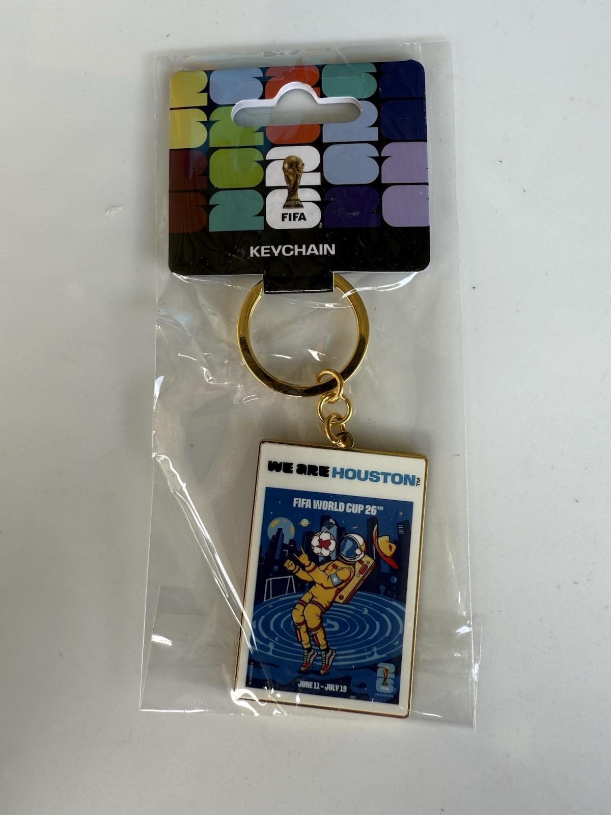 We Are Houston FIFA World Cup 2026 Keychain