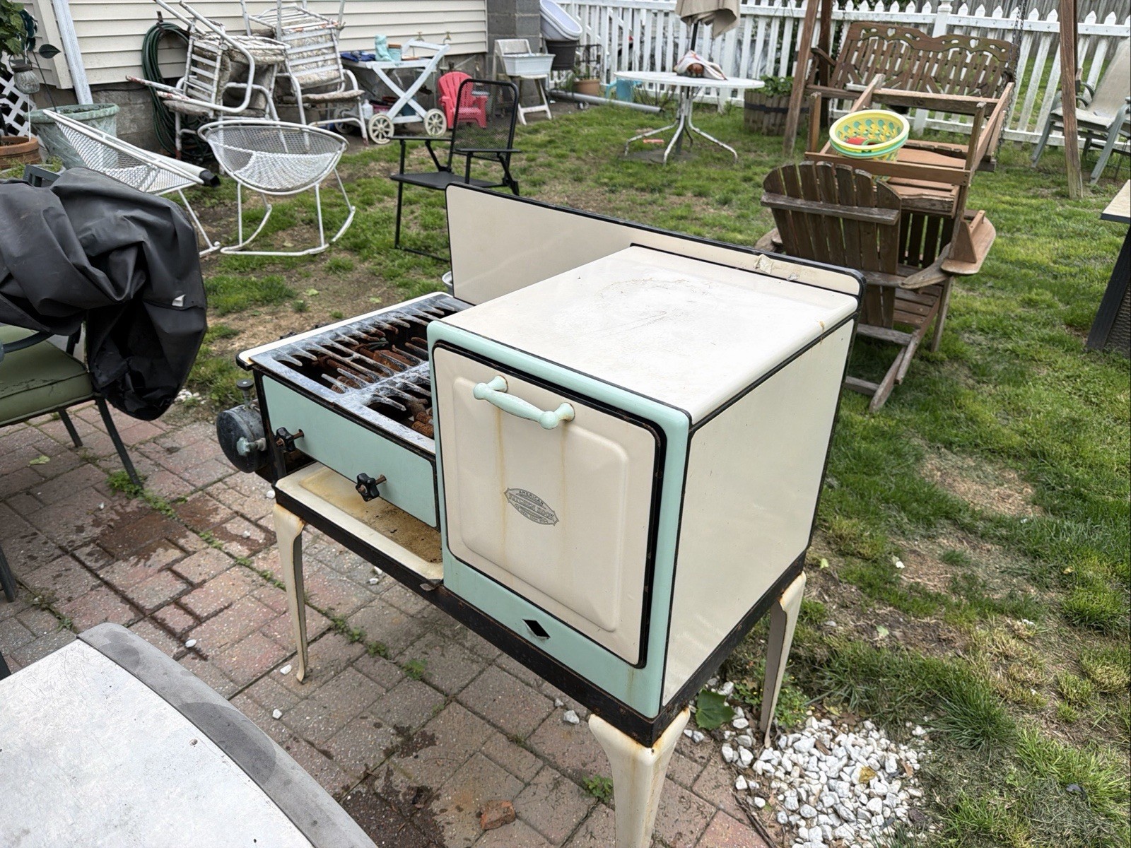 American Kitchen Kook Stove 1932 Vintage. Not Able To Ship Must Be Picked American Kitchen Kook Stove 1932 Vintage. Not Able To Ship Must Be Picked