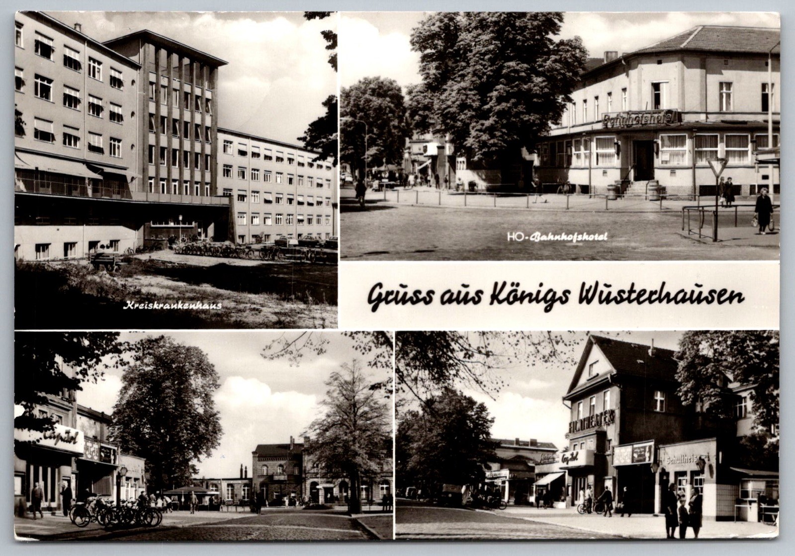 Schwarzburg RPPC Schweizerhaus Schwarztal East Germany VEB Foto c.1975