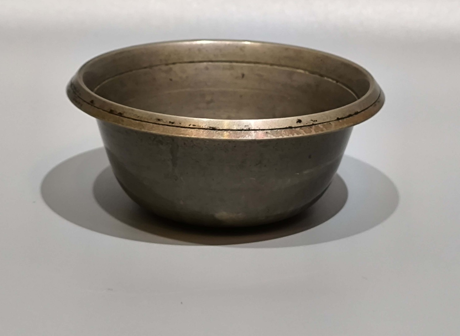 Real Nice Tibet 19th Century Old Antique Buddhist Alloy Copper Offering Bowl