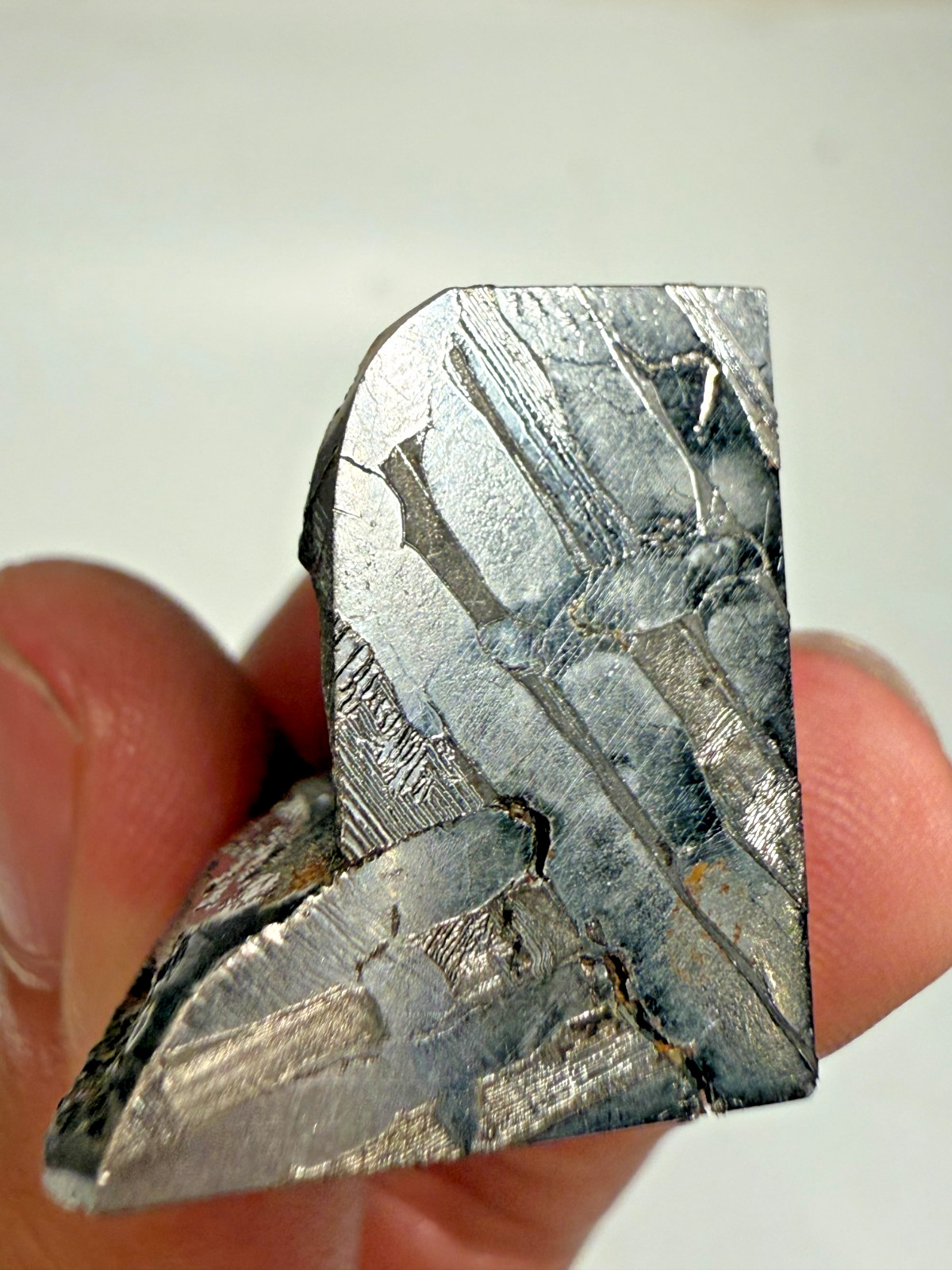 GREAT DEAL LOW PRICE BEAUTIFUL BLOCK CUT SEYMCHAN IRON METEORITE 33.9 GMS