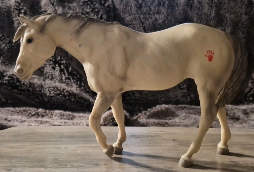1970s Breyer Alabaster Indian Pony #177 Rare 1970-1971