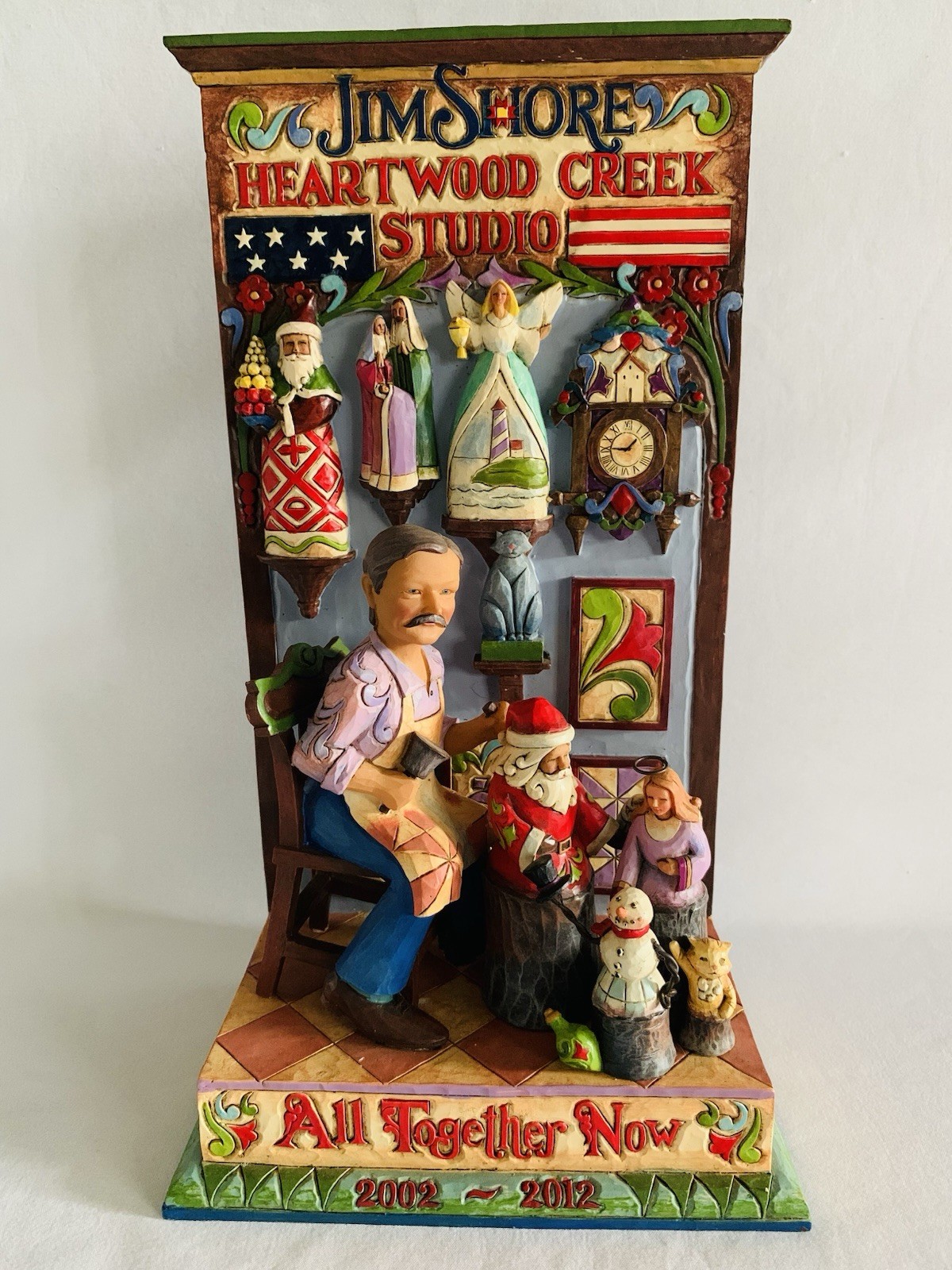 Enesco Jim Shore figurine All Together Now Jims Shop 10thAnniversary