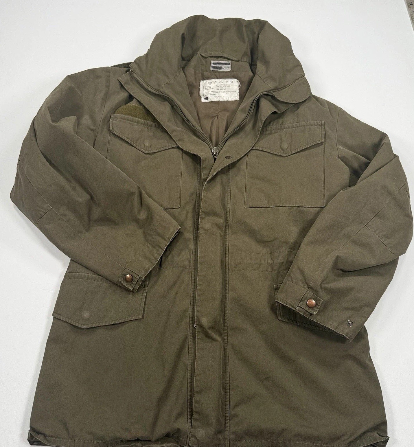 Vintage Austrian Army Osterreich Bundesheer M65 Field Jacket Men’s Medium Large