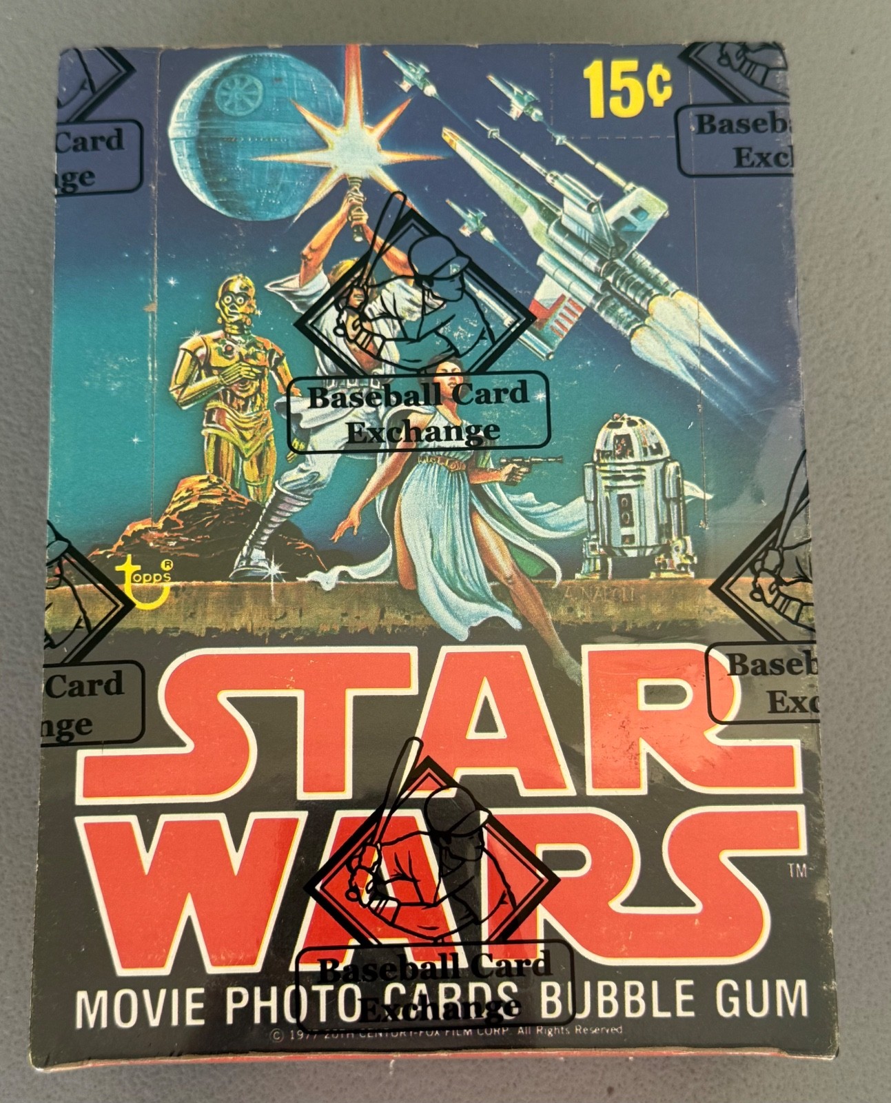1977 Topps Star Wars 1st series unopened full wax box BBCE sealed. High Grade