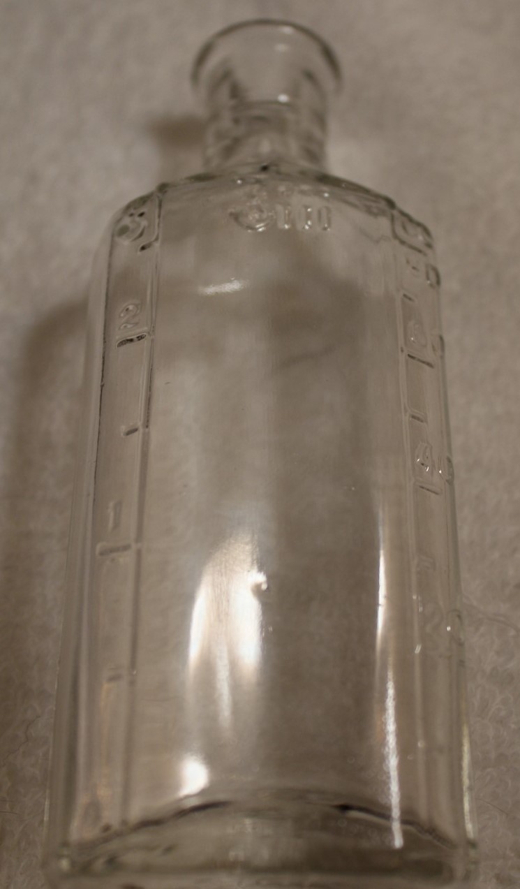 VINTAGE 3III EMPTY BOTTLE 5\