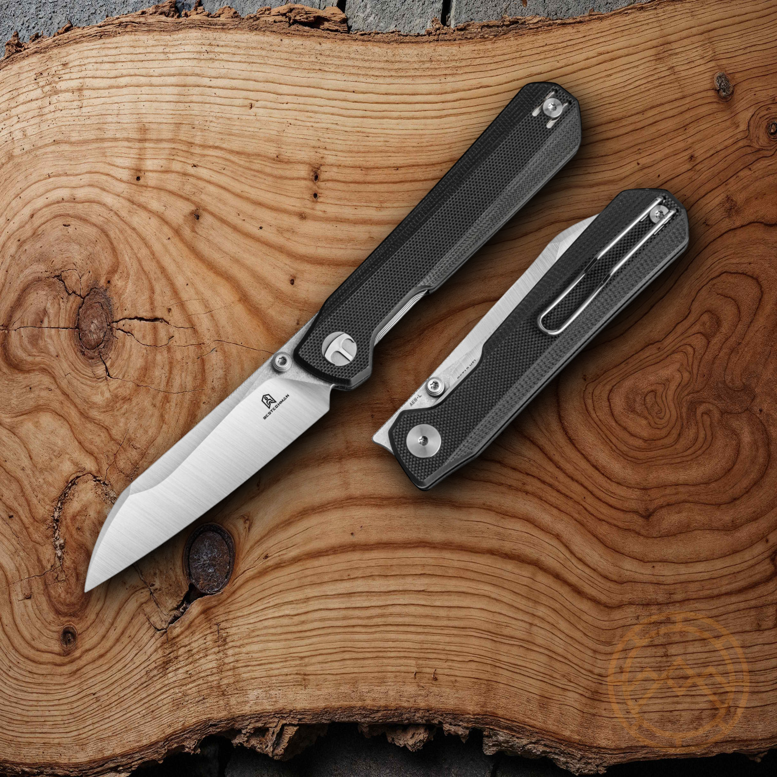 Bestech Knives Bestechman Folding Knife 3.38\