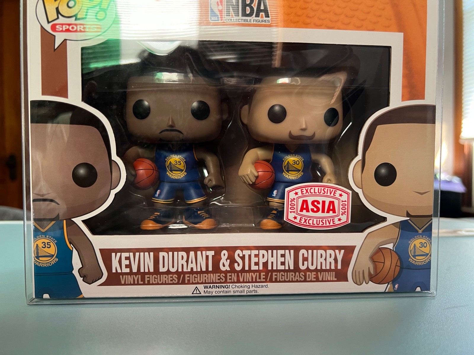 Asia Exclusive NBA Kevin Durant & Stephen Curry Funko Pop