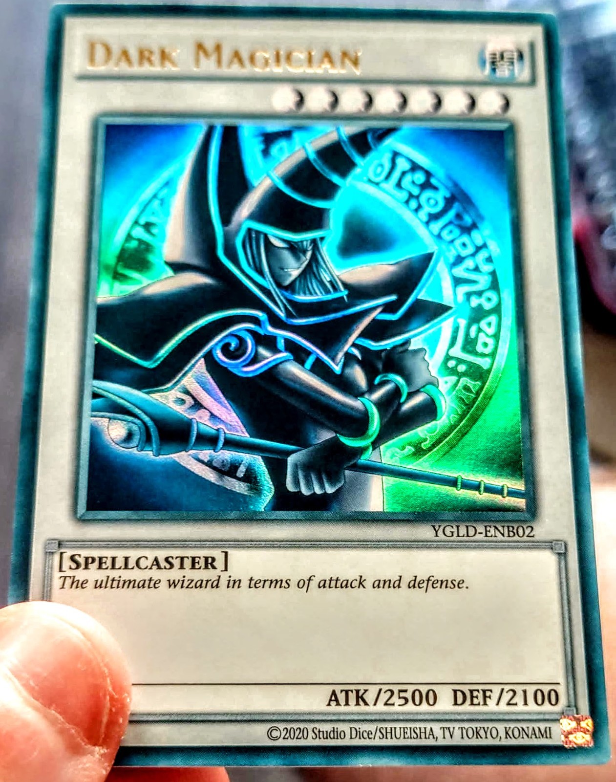 Yu-Gi-Oh Ghost Rare Style Dark Magician