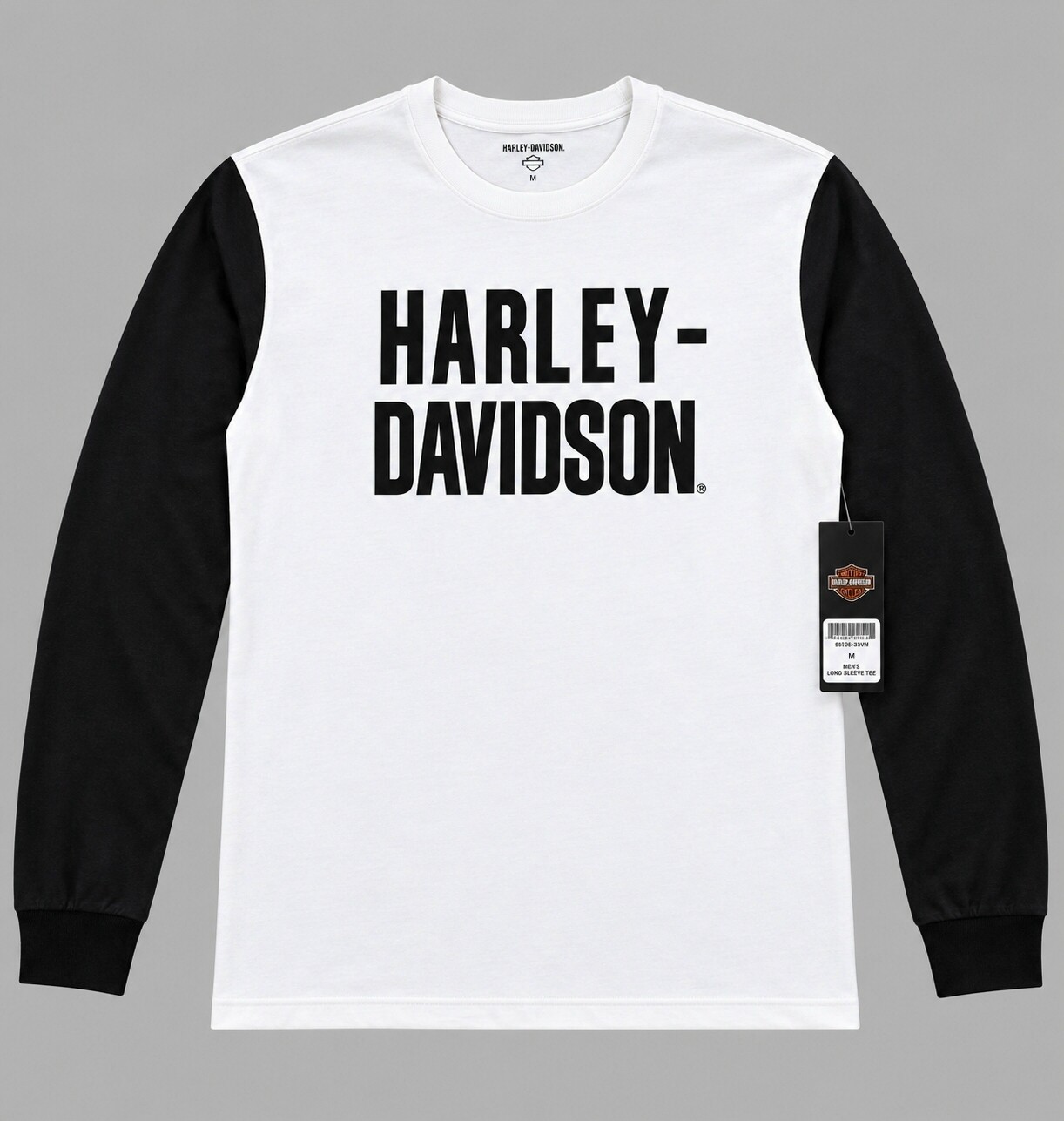 Harley-Davidson Men s Jersey Retro Black & White OEM NEW Men s Medium