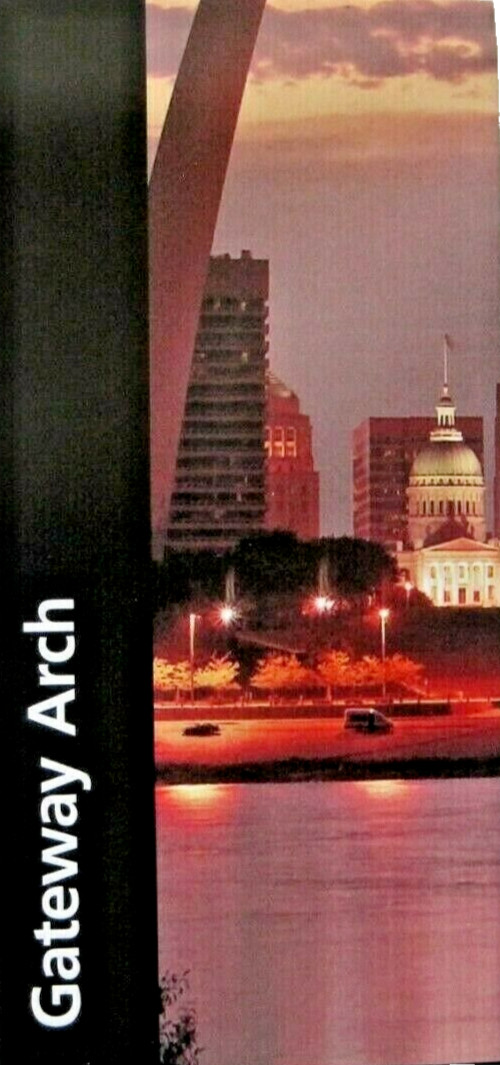 Gateway Arch National Park Missouri National Park Service Unigrid Brochure Map Gateway Arch National Park Missouri National Park Service Unigrid Brochure Map