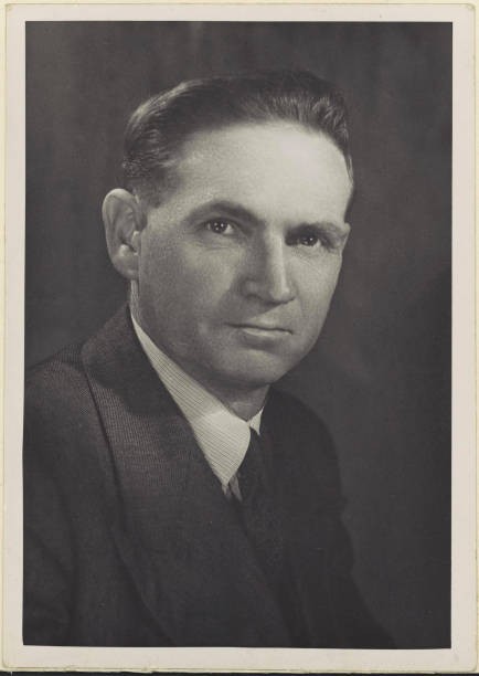 Australian senator Bill Aylett ca 1940 Historic Old Photograph