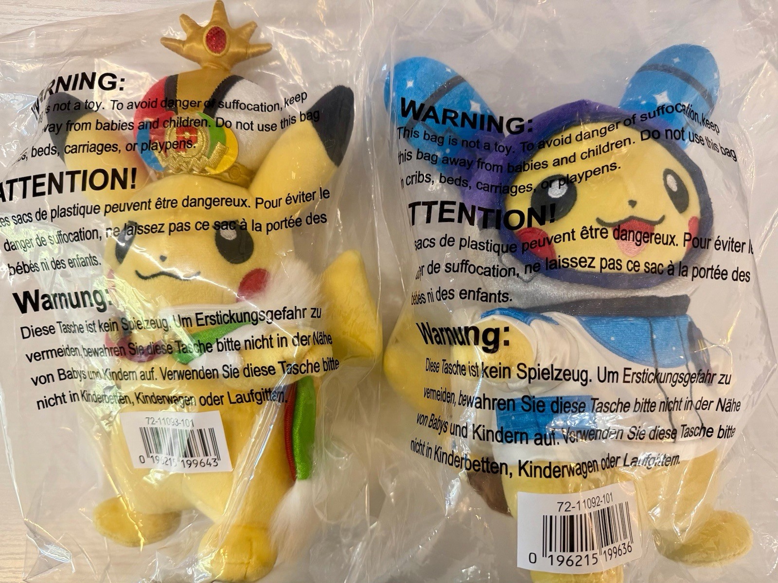 Pokemon Worlds Championships 2026 XP San Francisco Exclusive Pikachu Plush Set