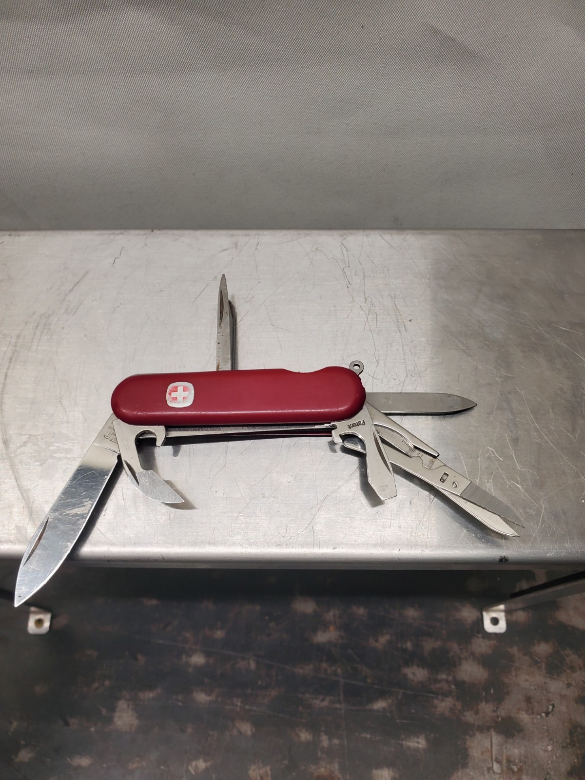 Vintage Swiss Army Knife Multi Tool Wenger Delemont Saw Vintage Swiss Army Knife Multi Tool Wenger Delemont Saw