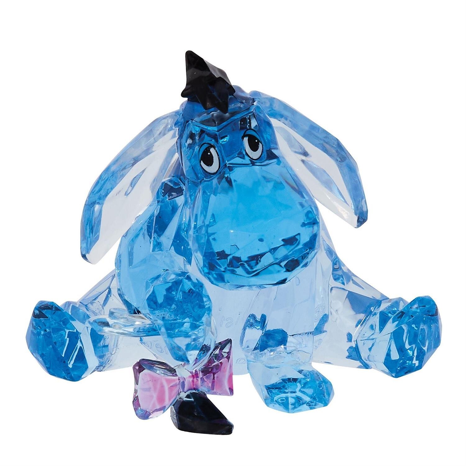 Enesco Facets Disney Winnie The Pooh Eeyore Sitting Figurine 3 Inch Blue NEW Enesco Facets Disney Winnie The Pooh Eeyore Sitting Figurine 3 Inch Blue NEW