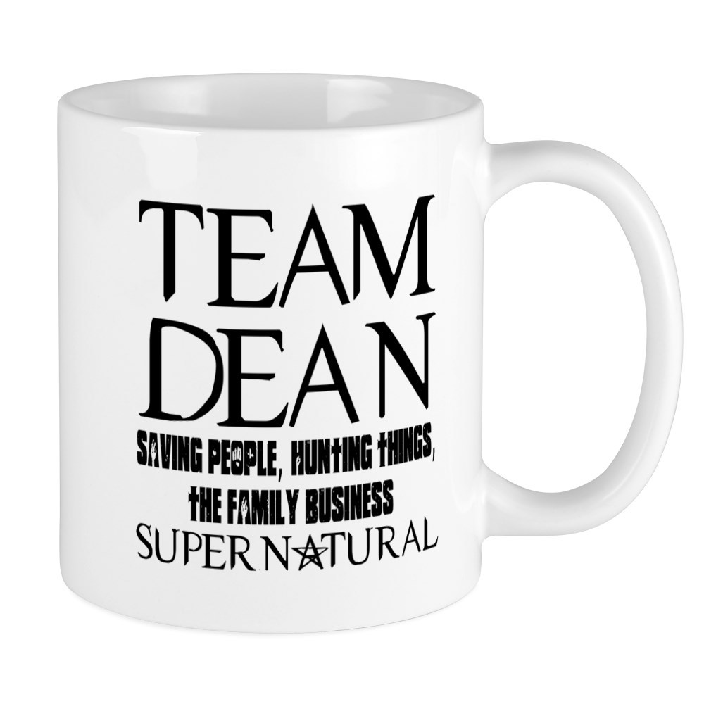 11oz mug Team Dean Supernatural 11oz mug Team Dean Supernatural