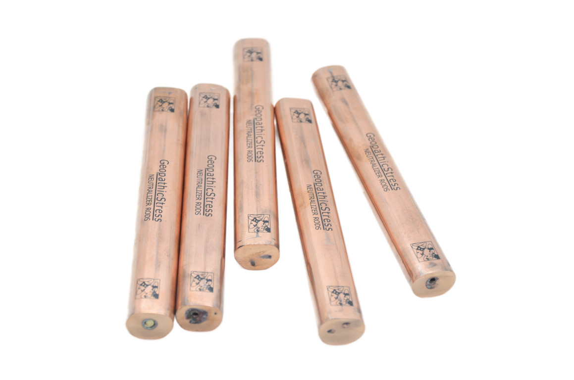 Copper Geopathic Stress Rods/Neutralizer Brass Rods for Vastu Length 7 Inch Copper Geopathic Stress Rods/Neutralizer Brass Rods for Vastu Length 7 Inch
