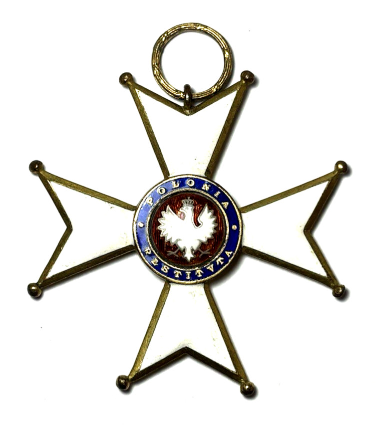 Poland Order Polonia Restituta 5th Class Knight Cross PRL Polish Decoration