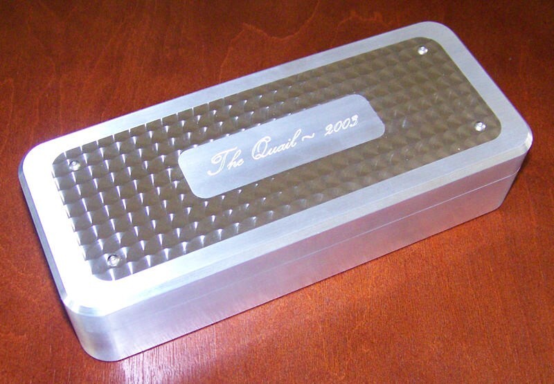 The Quail Motorsports Gathering 2003 Aluminum Commemorative Gift Box