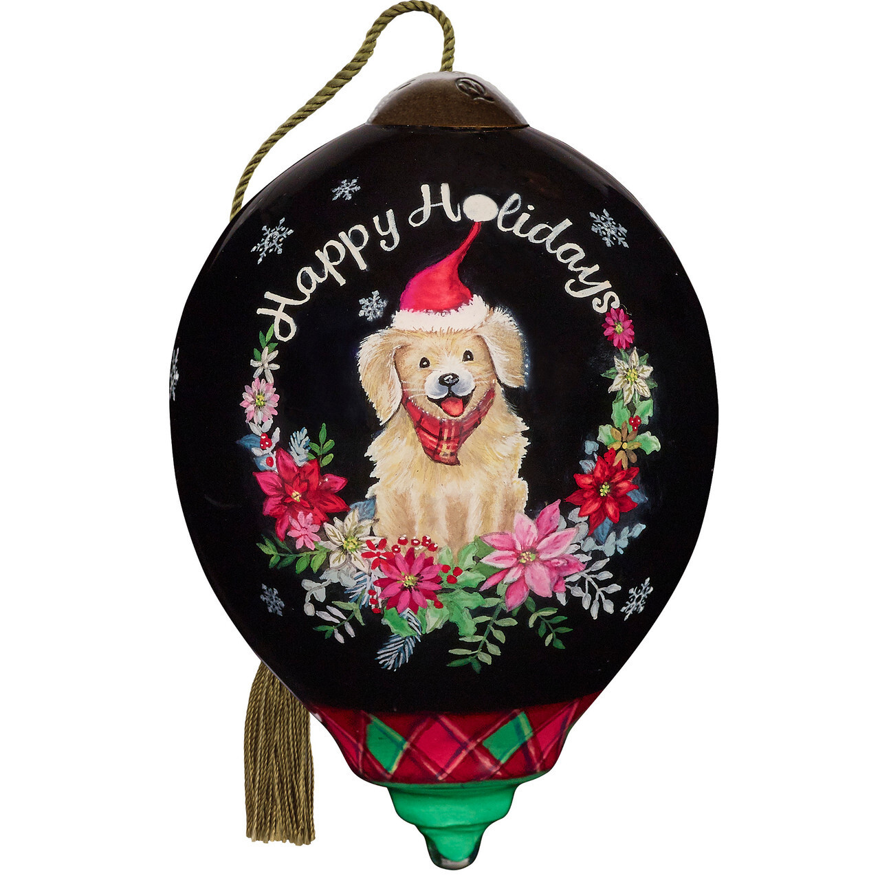 Ne\'Qwa Art - We Woof You A Merry Christmas - Dog Christmas Ornament 7231135 Ne\'Qwa Art - We Woof You A Merry Christmas - Dog Christmas Ornament 7231135