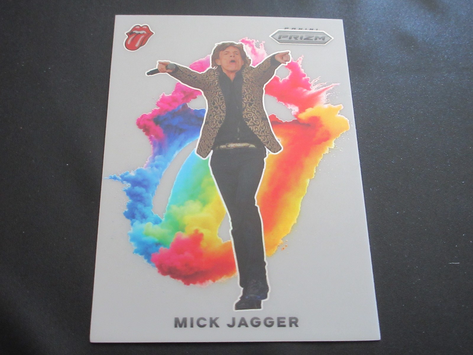 2025 Panini Prizm Rolling Stones #1 Mick Jagger  COLOR BLAST INSERT