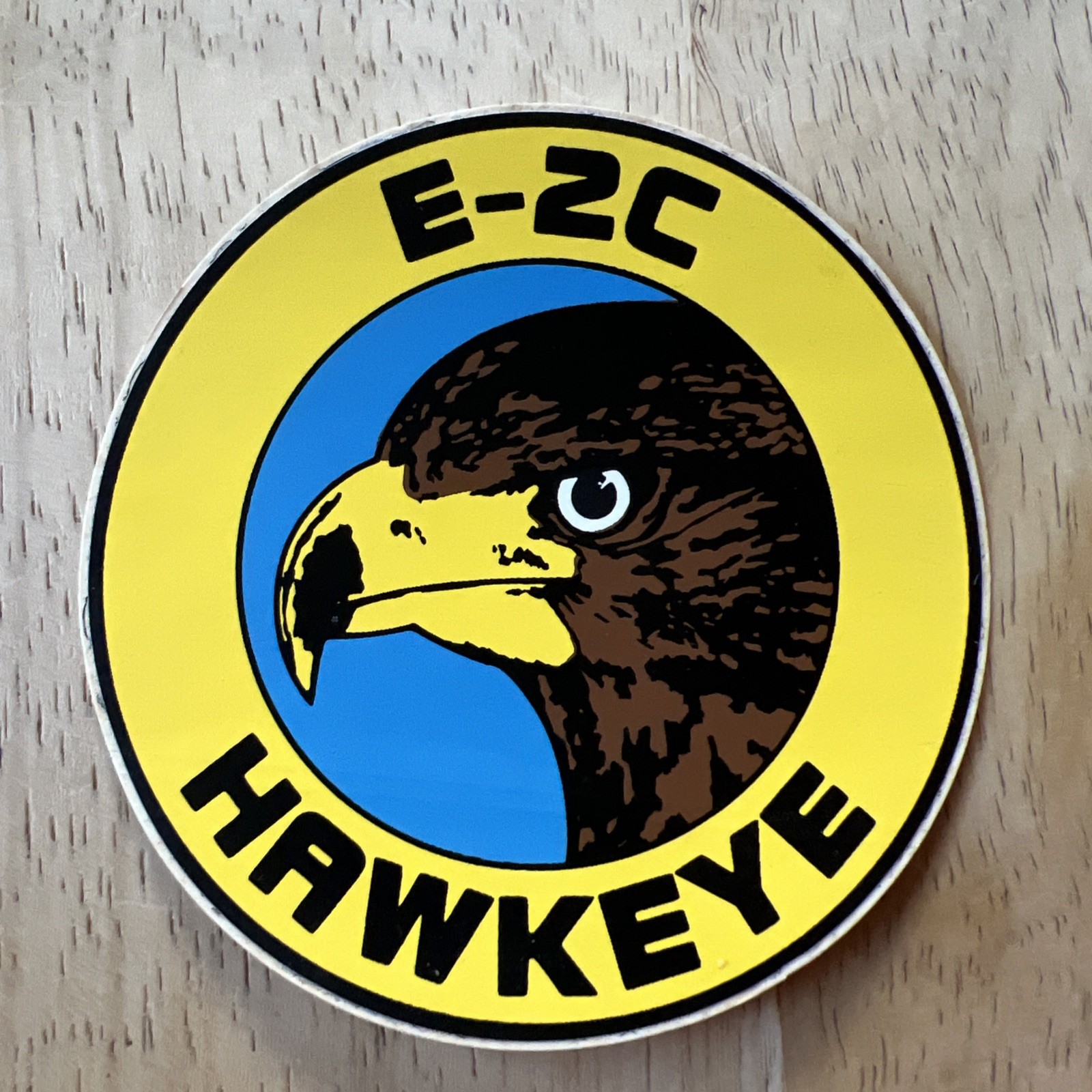 Vtg Grumman E-2C Hawkeye Sticker Decal US Navy Aircraft Carrier Early Warning Vtg Grumman E-2C Hawkeye Sticker Decal US Navy Aircraft Carrier Early Warning