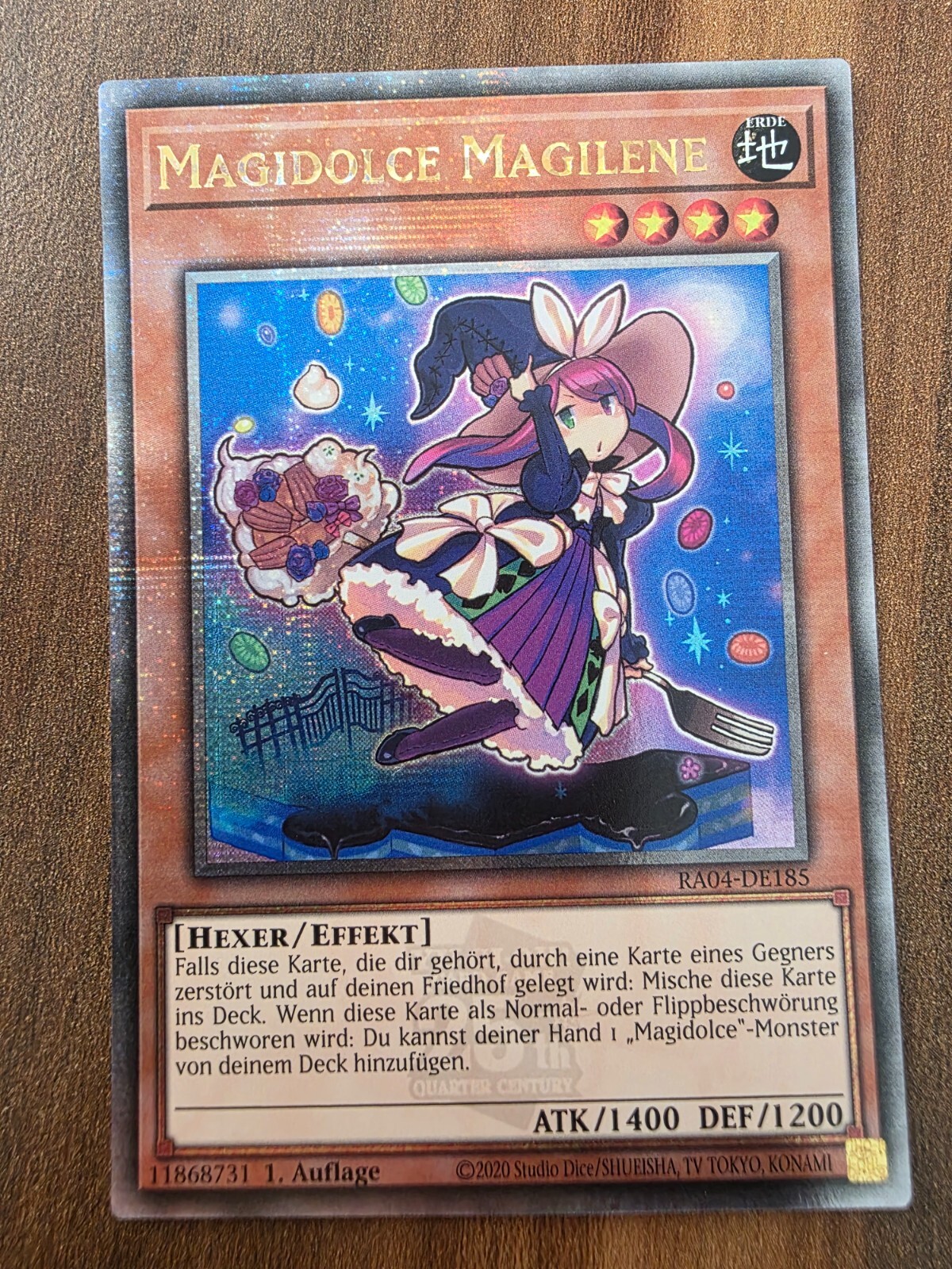Yu-Gi-Oh RA04-EN185 Magidolce Magilene 25th QCSR NM 1st