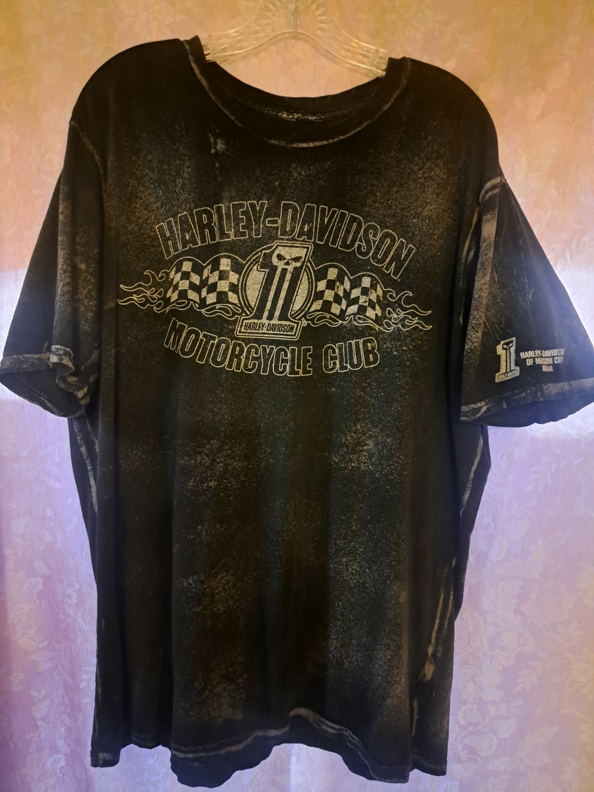 Harley Davidson Mason City Iowa Men\'s Tee Shirt Size 2XL Harley Davidson Mason City Iowa Men\'s Tee Shirt Size 2XL