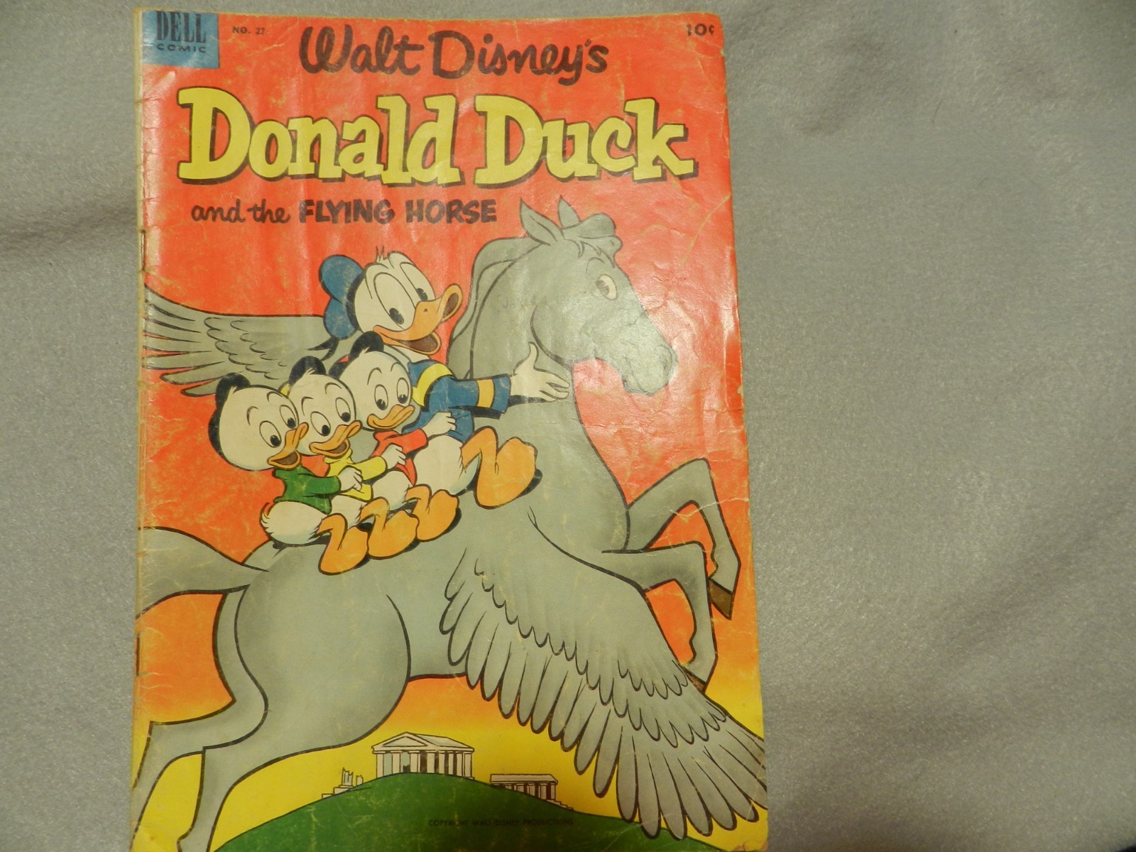 Walt Disney's Donald Duck and the flying horse #27 G Carl Barks flying horse Walt Disney's Donald Duck and the flying horse #27 G Carl Barks flying horse