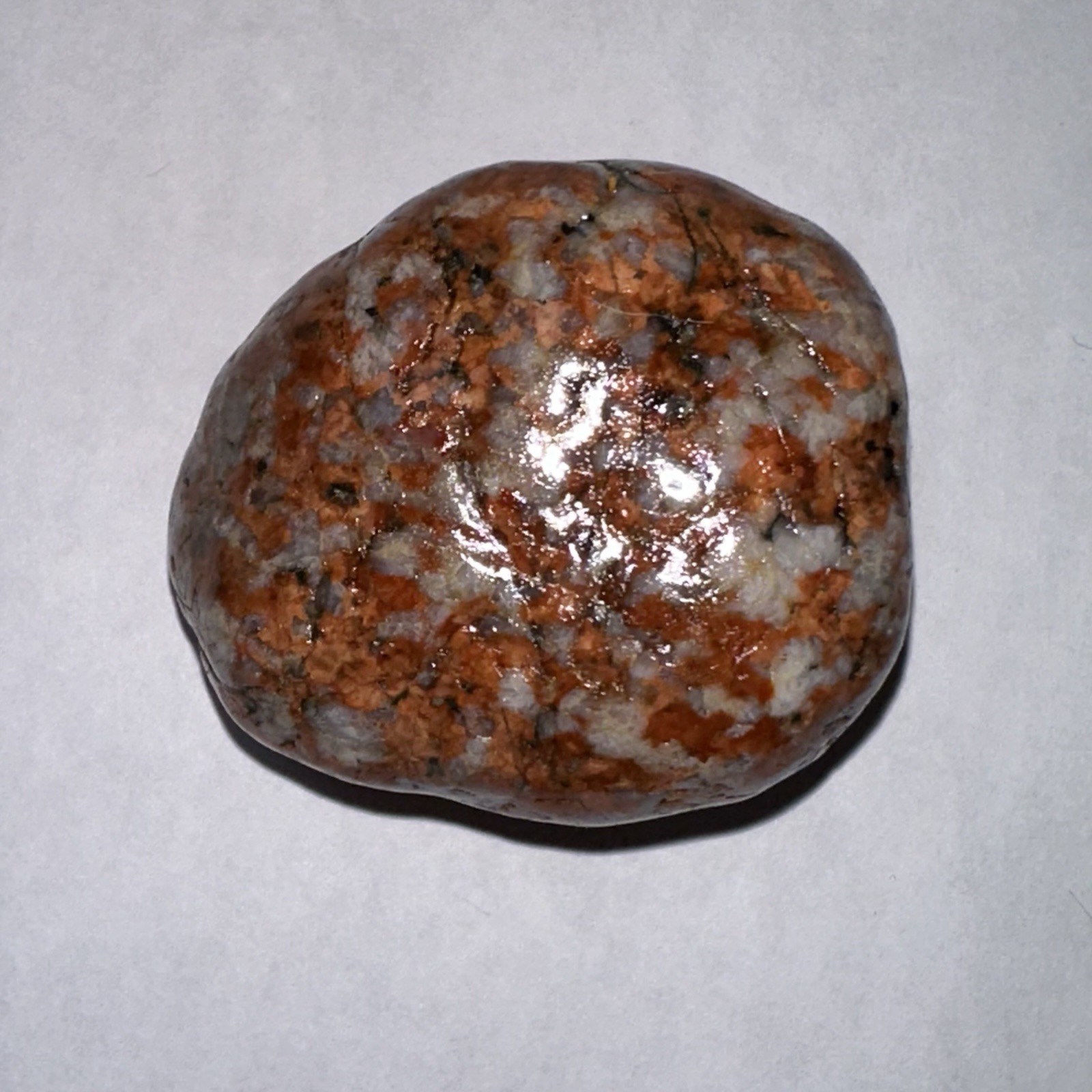 Brecciated Red Jasper Rock Specimen Wisconsin - Lake Superior